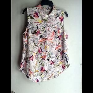 A New Day Sheer Sleeveless Top